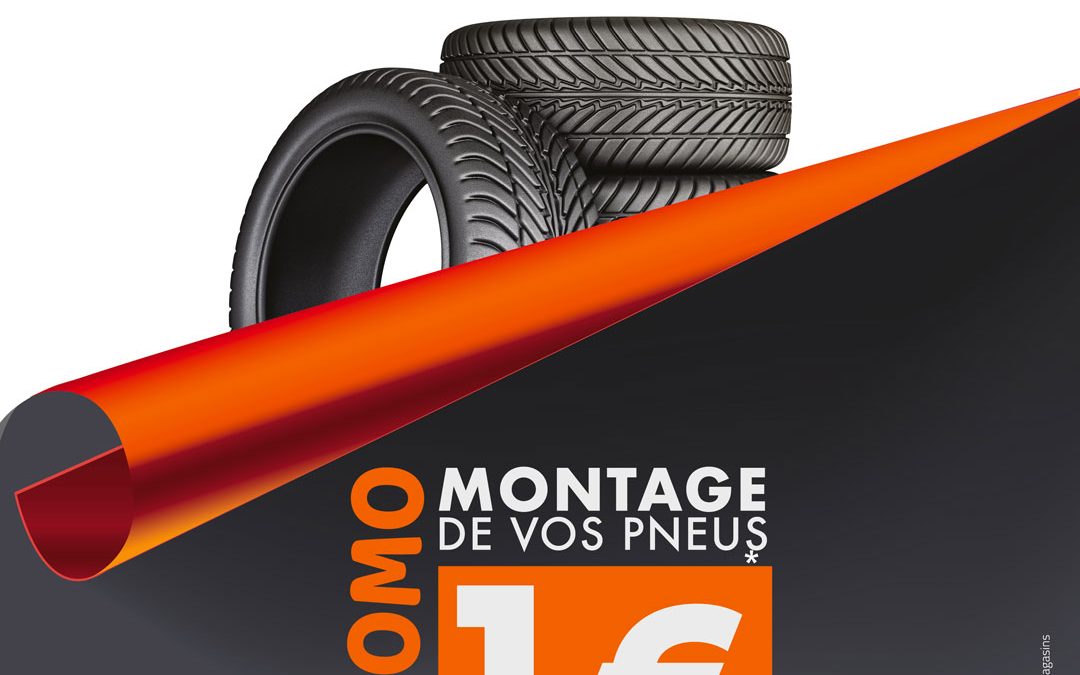 MONTAGE ET EQUILIBRAGE A 1€  TTC*