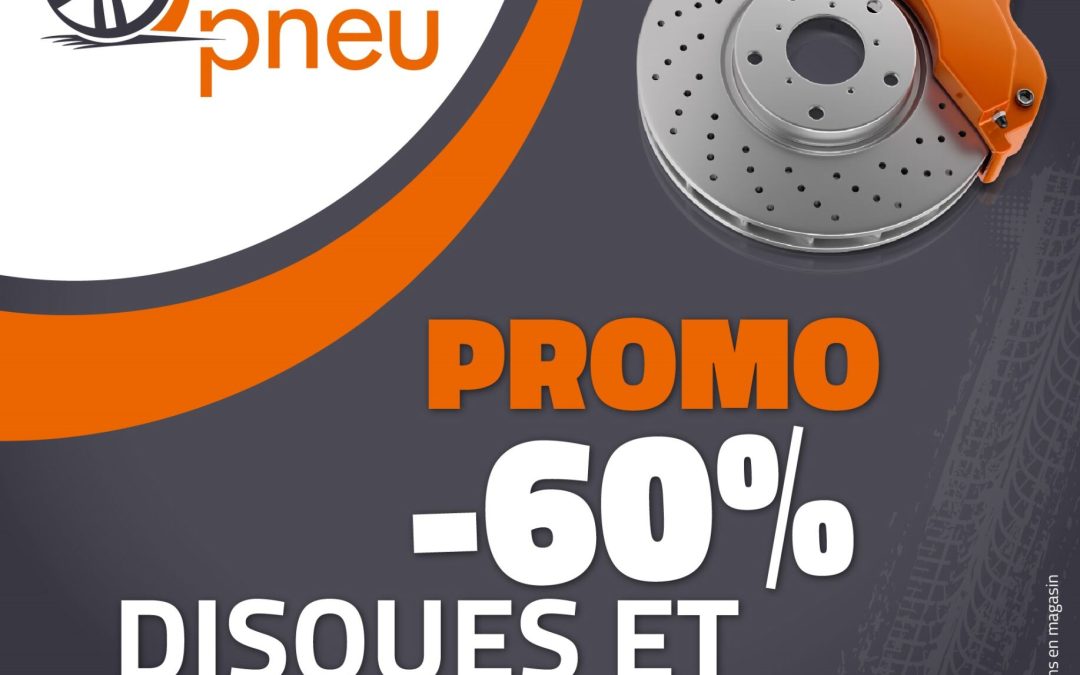 -60%*  DISQUES ET PLAQUETTES DE FREINS  SBS